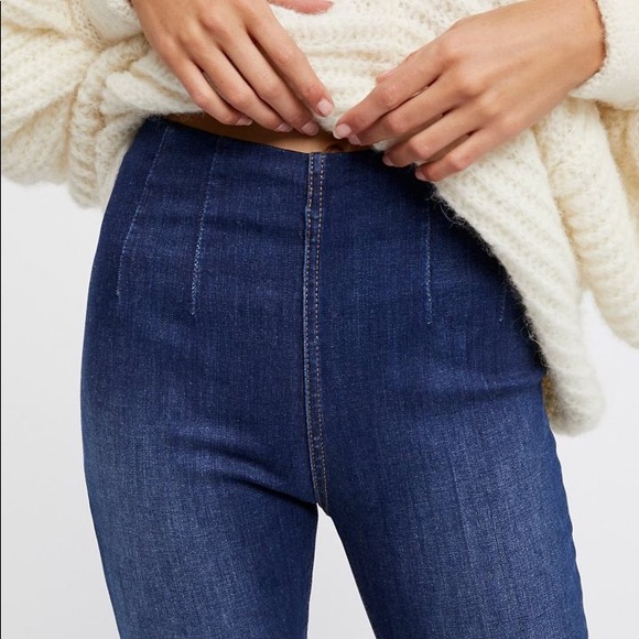 Free People High Waist Jean Jegging Size 27 - Picture 2 of 7